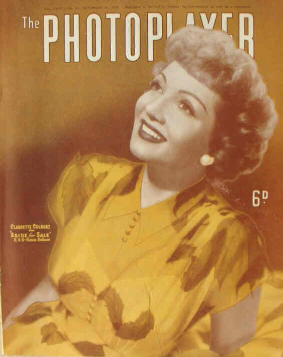 PHOTOPLAYER | THE magazine side cover 10 December 1949