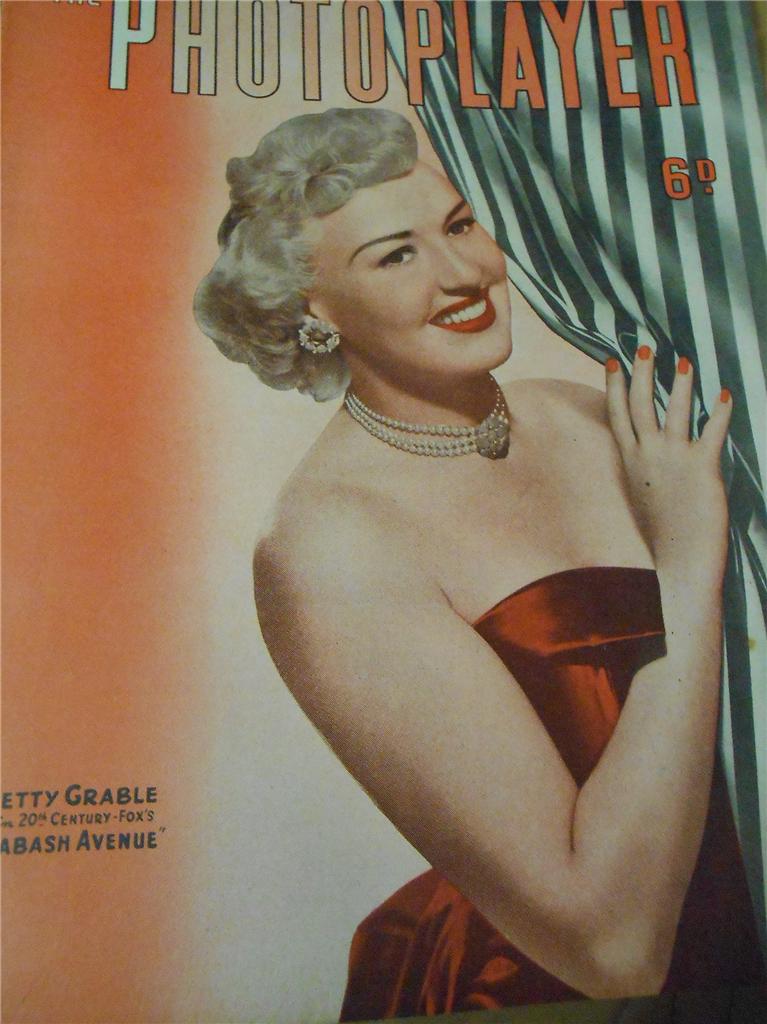 PHOTOPLAYER | THE magazine side cover  Vol 28 No 8 24 June 1950