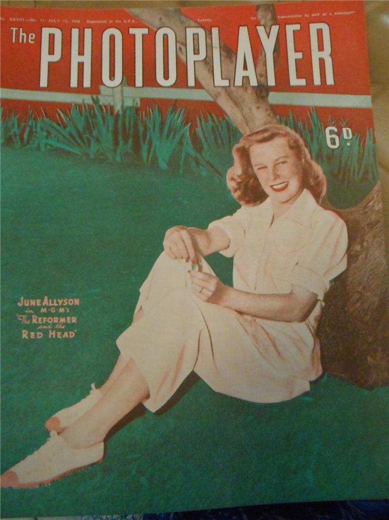 PHOTOPLAYER | THE magazine side cover  Vol 28 No  11 15 July 1950