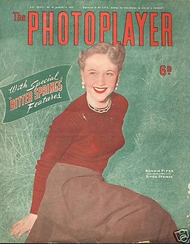 PHOTOPLAYER | THE magazine side cover  Vol 28 No  16 19 August 1950