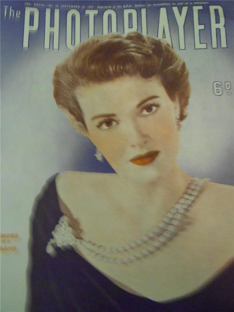 PHOTOPLAYER | THE magazine side cover  Vol 28 No  20 16 September 1950