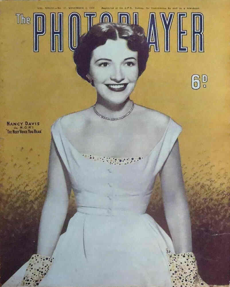 PHOTOPLAYER | THE magazine side cover  Vol 28 No 27 4 November 1950