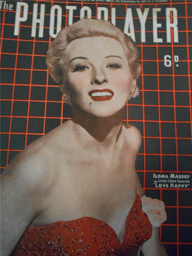 PHOTOPLAYER | THE magazine side cover  Vol 28 No 28 11 November 1950