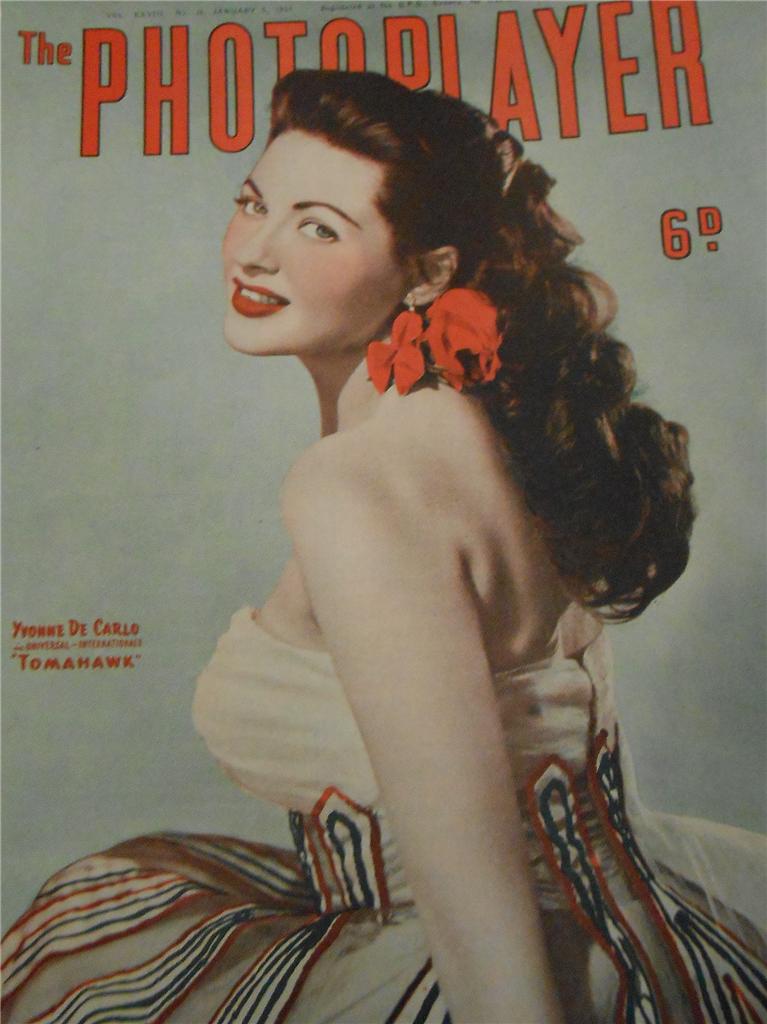 PHOTOPLAYER | THE magazine side cover  Vol 28 No 36 6 January 1951