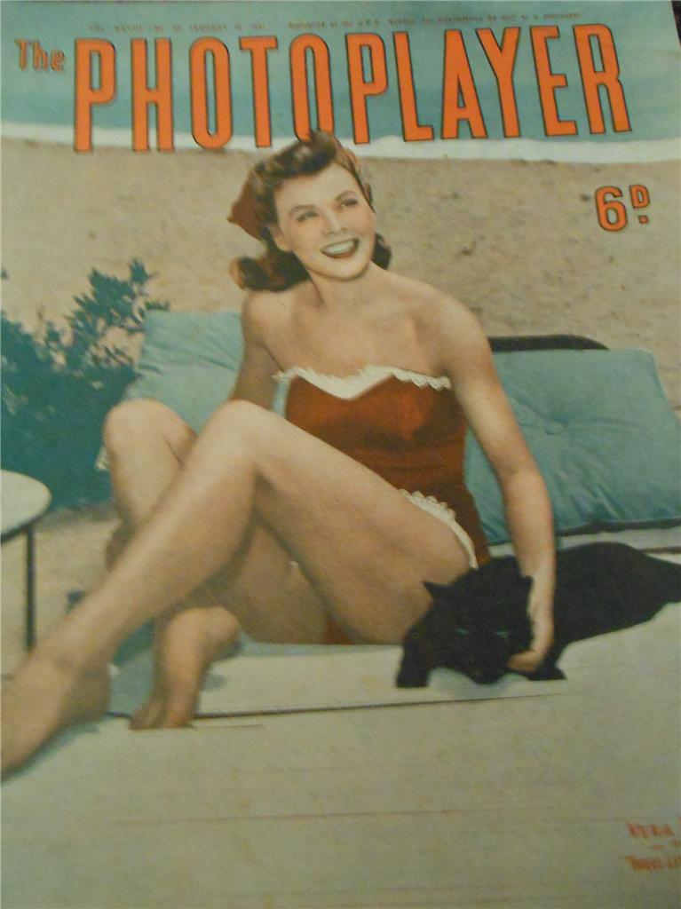 PHOTOPLAYER | THE magazine side cover  Vol 28 No 38 20 January 1951