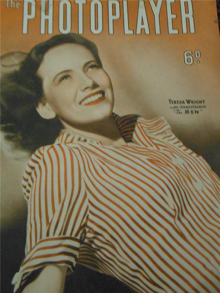 PHOTOPLAYER | THE magazine side cover  Vol 28 No 40 3 February 1951