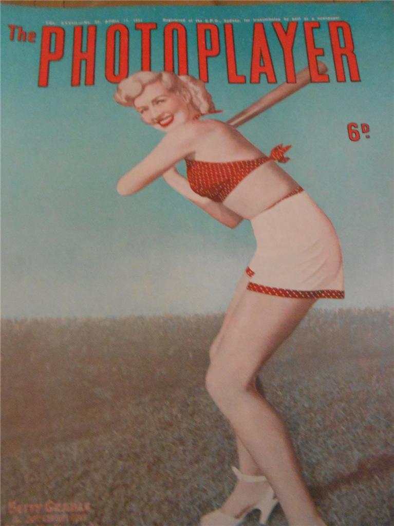 PHOTOPLAYER | THE magazine side cover  Vol 28 No 50 14 April 1951