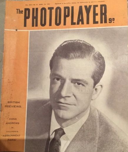 PHOTOPLAYER | THE magazine side cover 23 April 1953