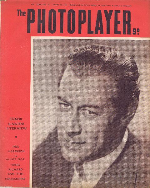 PHOTOPLAYER | THE magazine side cover  Vol 32 # 40 29 January 1955