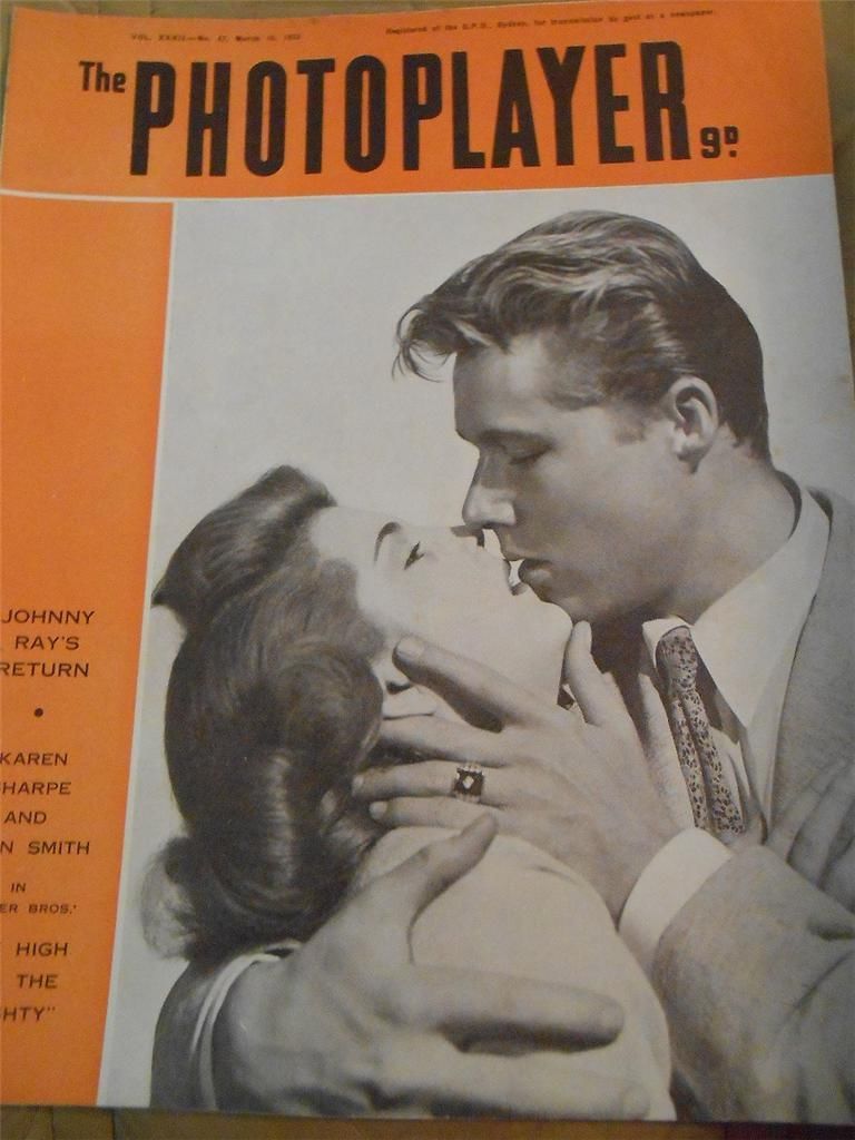 PHOTOPLAYER | THE magazine side cover  Vol 32 No 47 19 March 1955