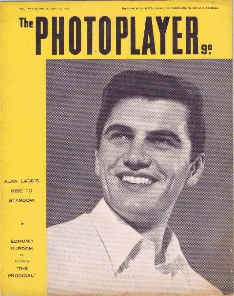 PHOTOPLAYER | THE magazine side cover  Vol 33 # 9 25 June 1955