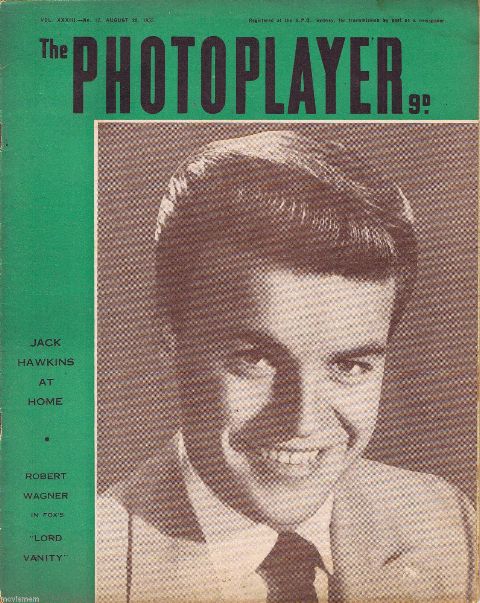 PHOTOPLAYER | THE magazine side cover  Vol 33 # 17 20 August 1955