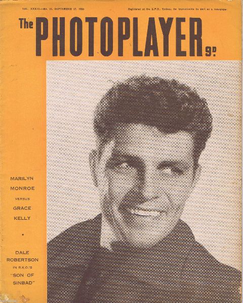PHOTOPLAYER | THE magazine side cover  Vol 33 # 21 17 September 1955