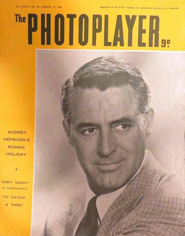 PHOTOPLAYER | THE magazine side cover  Vol 33 No 38 14 January 1956