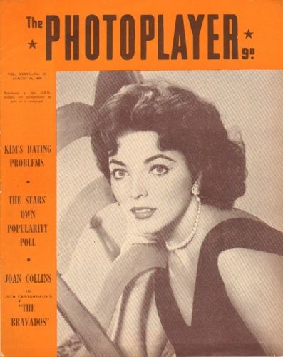 PHOTOPLAYER | THE magazine side cover  Vol 36 No 19 30 August 1958