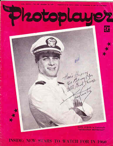 PHOTOPLAYER | THE magazine side cover 26 December 1959