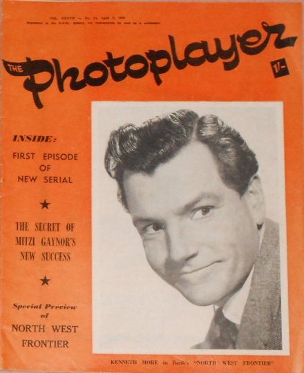 PHOTOPLAYER | THE magazine side cover  Vol 37 # 51 9 April 1960