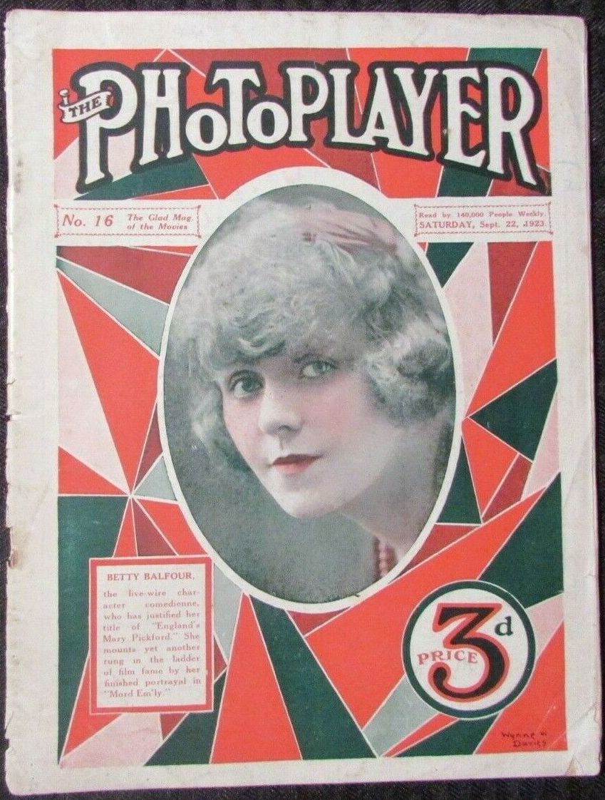 PHOTOPLAYER | THE magazine side cover Issue 16 22 September 1923