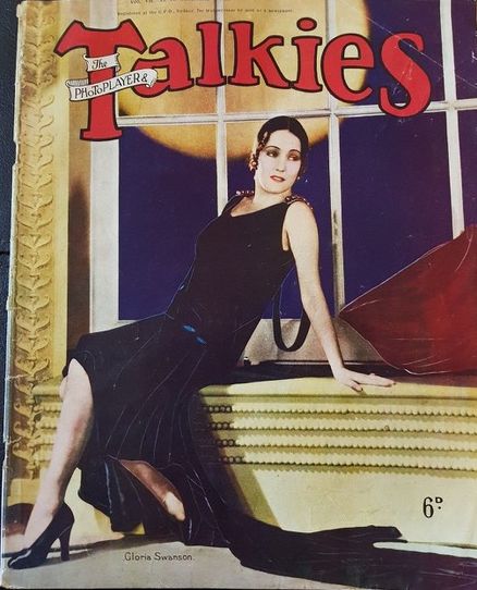 PHOTOPLAYER | THE magazine side cover  Vol 7 No  24 9 November 1929