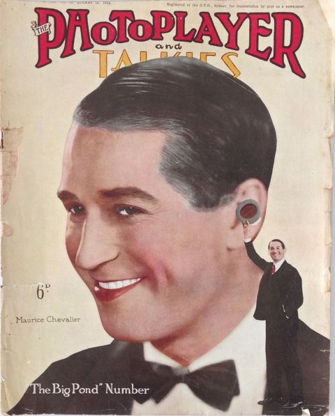 PHOTOPLAYER | THE magazine side cover 16 August 1930
