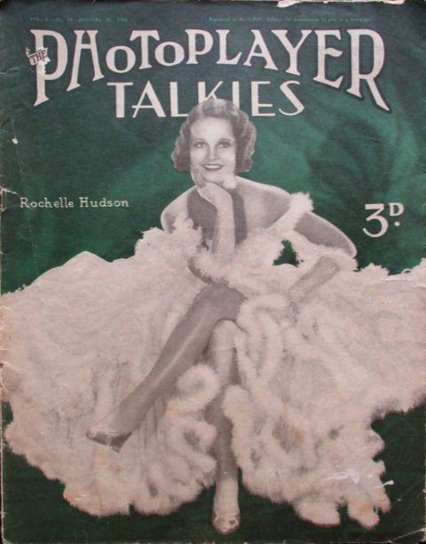 PHOTOPLAYER | THE magazine side cover  Vol 10 No  31 14 January 1933