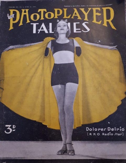 PHOTOPLAYER | THE magazine side cover  Vol 12 No  6 30 June 1934