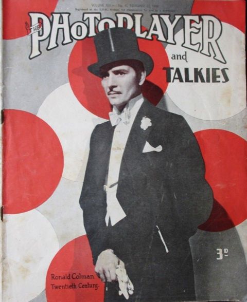 PHOTOPLAYER | THE magazine side cover  Vol 13 No  40 22 February 1936