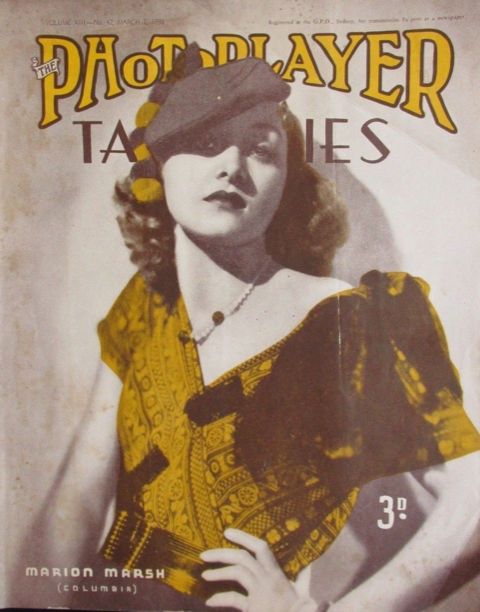 PHOTOPLAYER | THE magazine side cover  Vol 13 No  42 7 March 1936