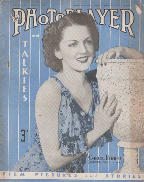 PHOTOPLAYER | THE magazine side cover  Vol 14 No  45 27 March 1937