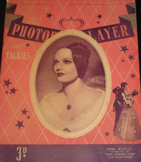 PHOTOPLAYER | THE magazine side cover  Vol 17 No  25 4 November 1939