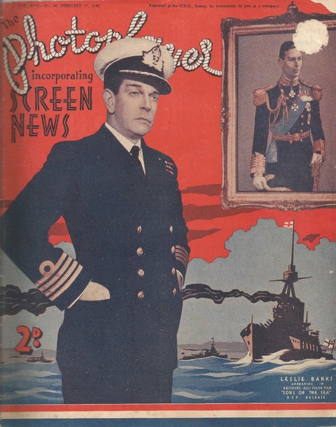 PHOTOPLAYER | THE magazine side cover  Vol 17 No 40 17 February 1940