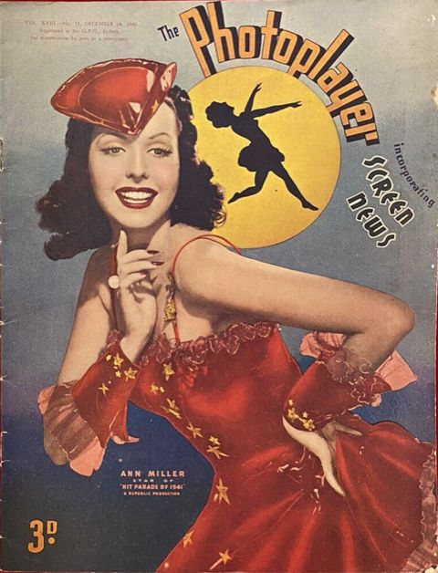 PHOTOPLAYER | THE magazine side cover  Vol 18 No 33 28 December 1940
