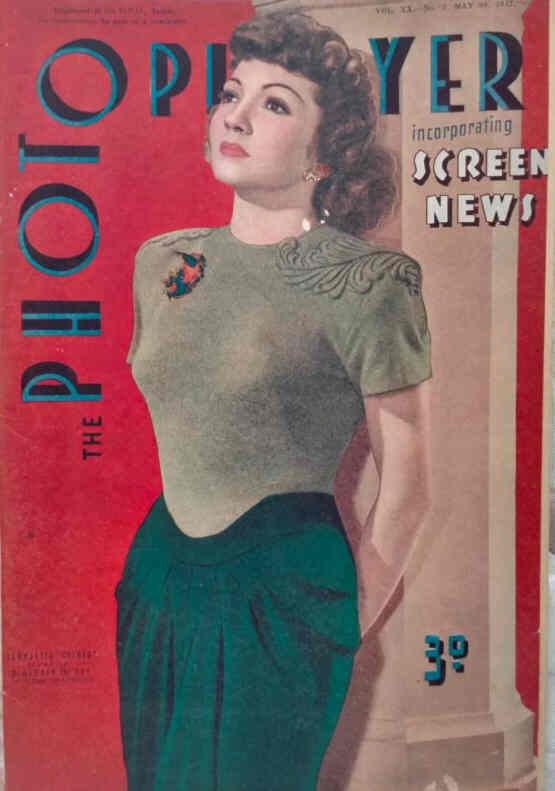 PHOTOPLAYER | THE magazine side cover  Vol 20 No 3 30 May 1942