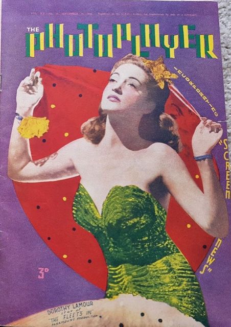 PHOTOPLAYER | THE magazine side cover  Vol 20 No  19 19 September 1942