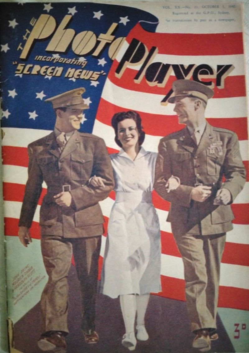 PHOTOPLAYER | THE magazine side cover  Vol 20 No  21 3 October 1942