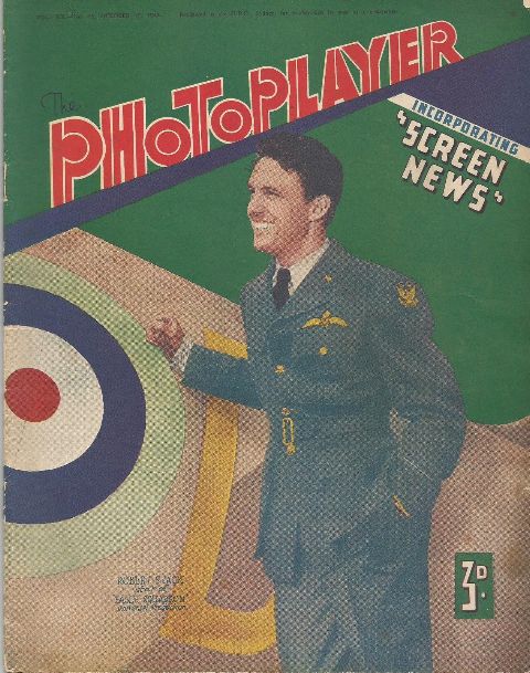 PHOTOPLAYER | THE magazine side cover  Vol 20 No 23 17 October 1942