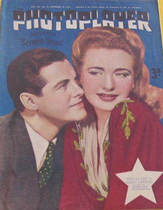 PHOTOPLAYER | THE magazine side cover  Vol 20 No  27? 14? November 1942