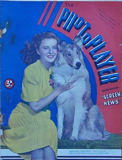 PHOTOPLAYER | THE magazine side cover  Vol 20 No  32 19 December 1942