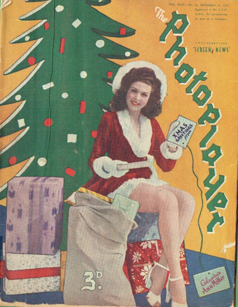 PHOTOPLAYER | THE magazine side cover  Vol 22 No 33 23 December 1944