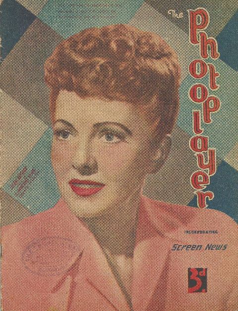 PHOTOPLAYER | THE magazine side cover  Vol 22 No 39 3 February 1945