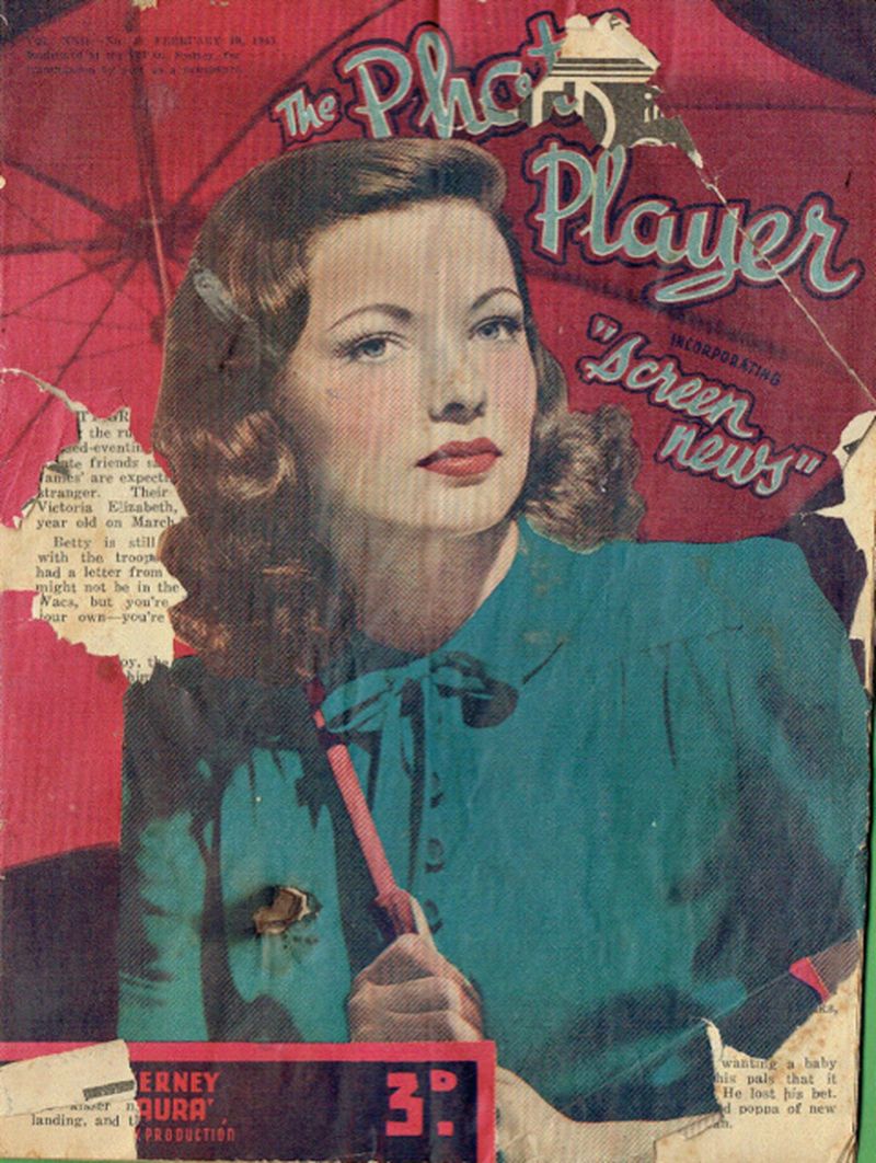 PHOTOPLAYER | THE magazine side cover  Vol 22 No  40 10 February 1945