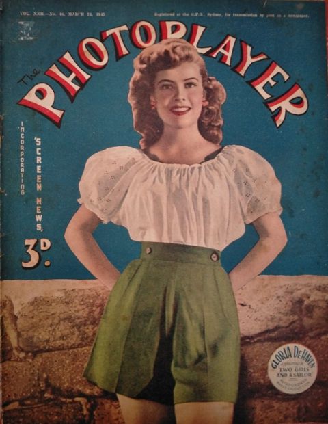 PHOTOPLAYER | THE magazine side cover  Vol 22 No  46 24 March 1945
