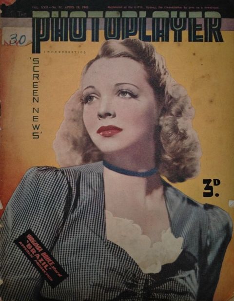 PHOTOPLAYER | THE magazine side cover  Vol 22 No  51 28 April 1945