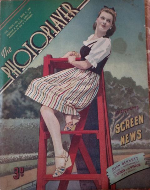 PHOTOPLAYER | THE magazine side cover  Vol 23 No  5 9 June 1945