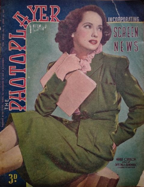 PHOTOPLAYER | THE magazine side cover  Vol 23 No  6 16 June 1945