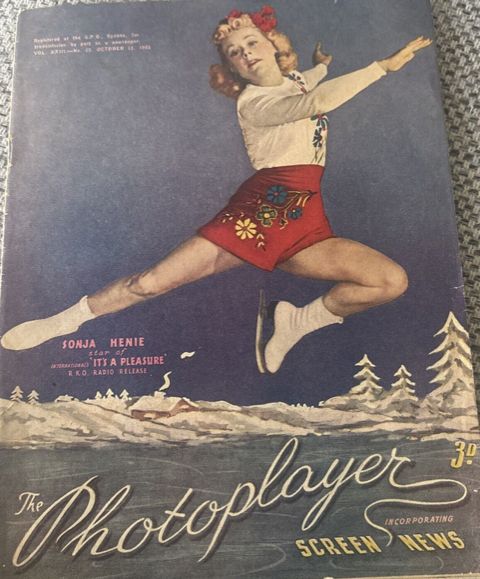 PHOTOPLAYER | THE magazine side cover  Vol 23 No  23 13 October 1945