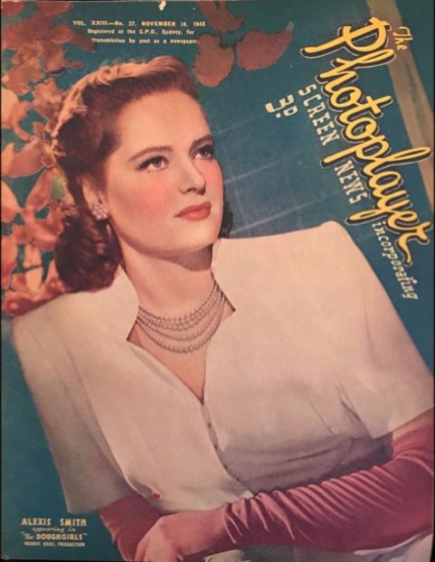 PHOTOPLAYER | THE magazine side cover  Vol 23 No 27 10 November 1945