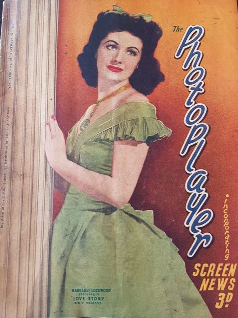 PHOTOPLAYER | THE magazine side cover  Vol 23 No  29 24 November 1945