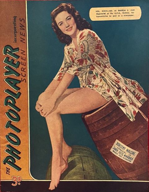 PHOTOPLAYER | THE magazine side cover  Vol 23 No  44 9 March 1946