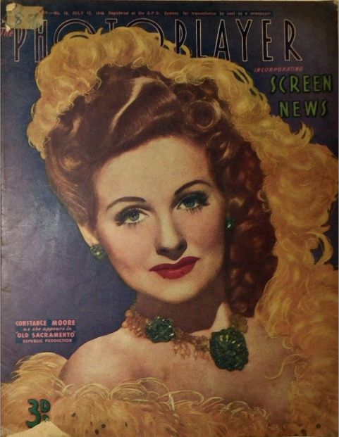 PHOTOPLAYER | THE magazine side cover  Vol 24 No 10 13 July 1946